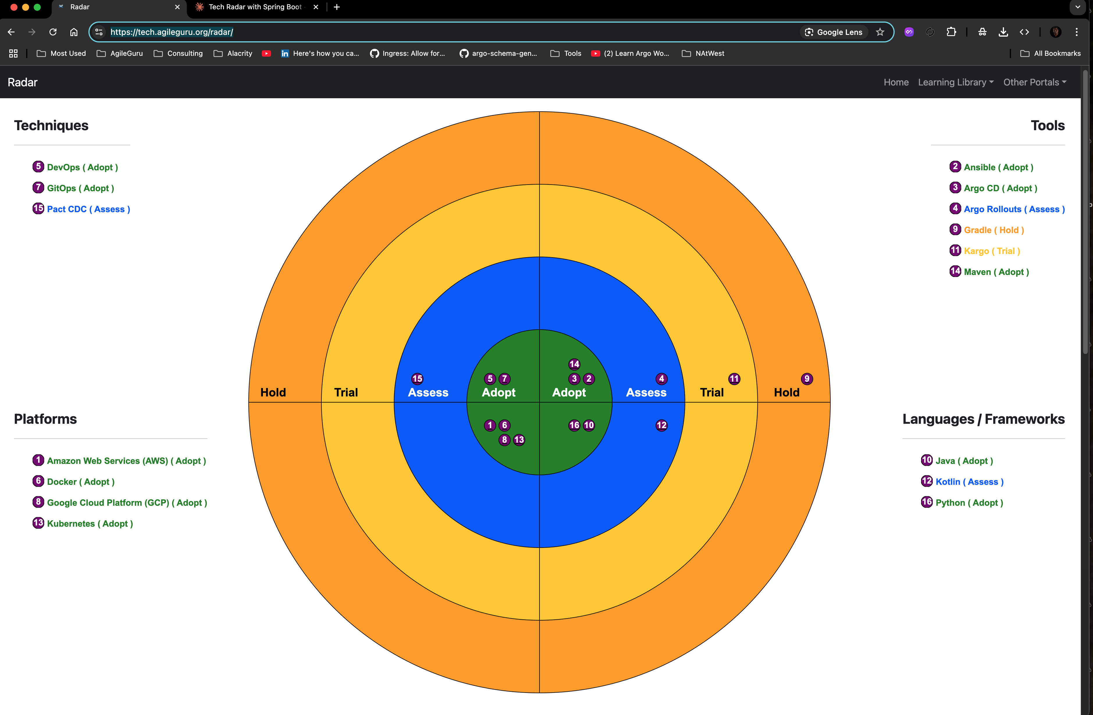 How Tech Radar helps organizations make informed decisions about technology adoption.